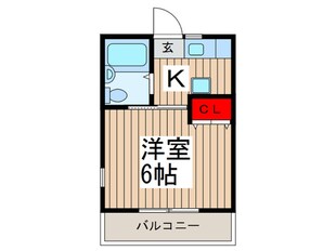 アルフィーの物件間取画像